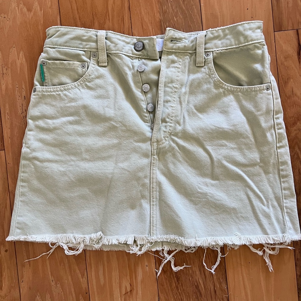 Denim skirt
